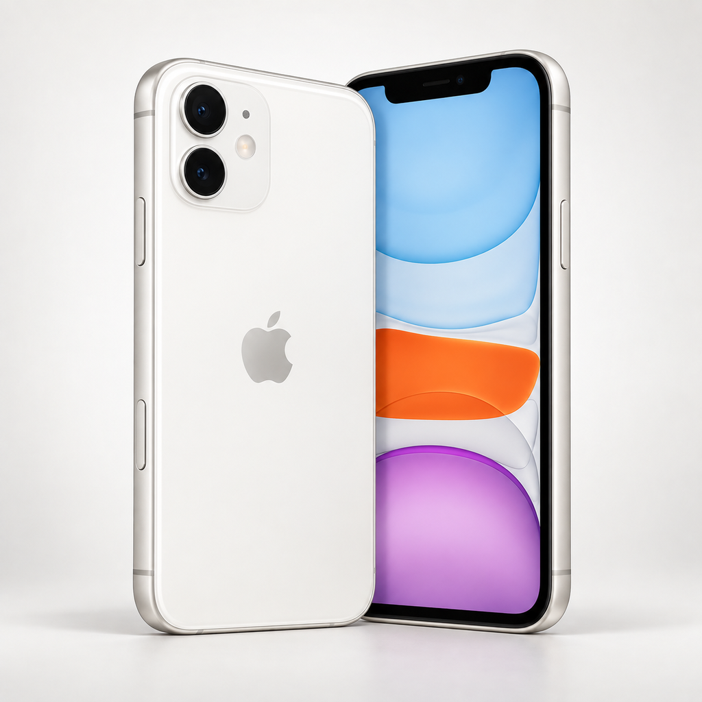 [NKF-IP11-64-WHT-US-A-S] iPhone 11 64GB White (Usado, Grado A)